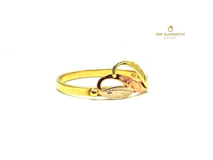 Zlatý prsten 1.29g