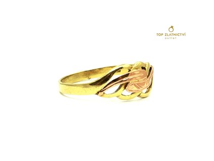Zlatý prsten 1.58g