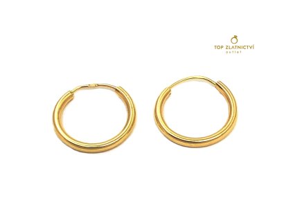 Zlaté náušnice 0.79g (DĚTSKÉ)
