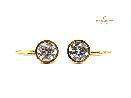 Zlaté náušnice 2.65g