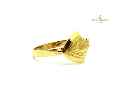 Zlatý prsten 1.66g