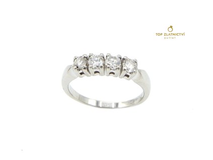 Platinový prsten 4.34g