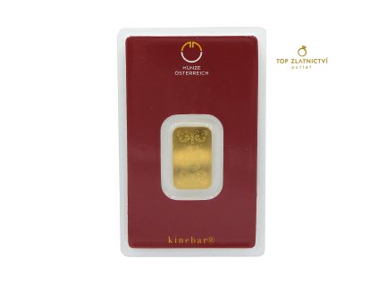 Zlatý investiční slitek 5.00g