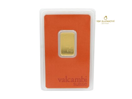 Zlatý investiční slitek 5.00g