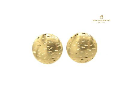 Zlaté náušnice 2.08g