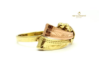 Zlatý prsten 1.68g