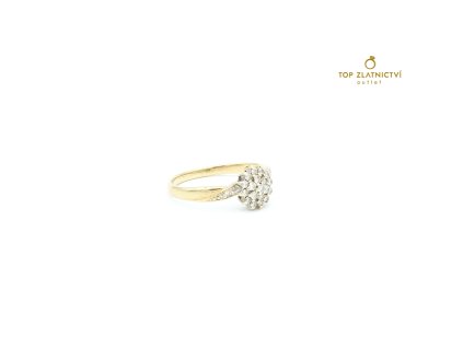 Zlatý prsten 1.68g