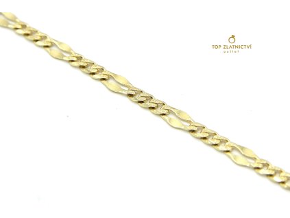 Zlatý náramek 3.29g