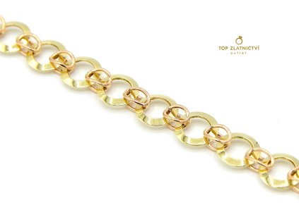 Zlatý náramek 7.31g