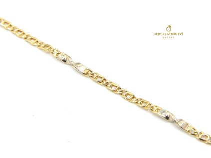 Zlatý náramek 2.90g