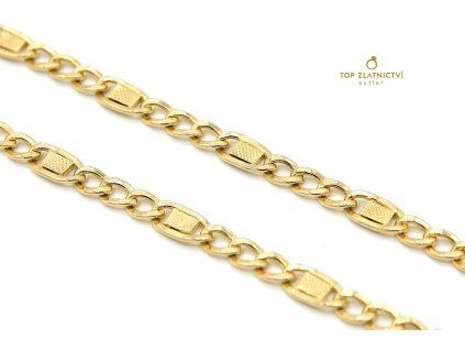 Zlatý řetízek 9.21g