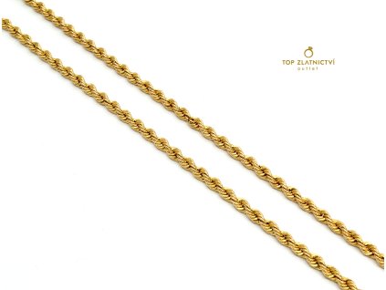 Zlatý řetízek 4.09g