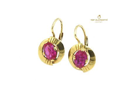 Zlaté náušnice 2.50g