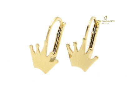 Zlaté náušnice 1.45g