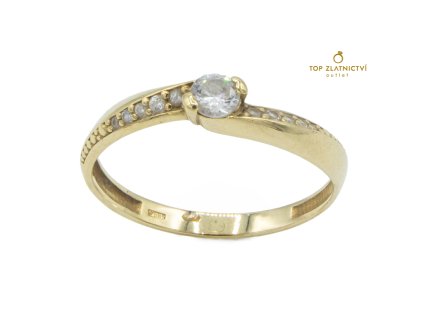 Zlatý prsten 1.60g