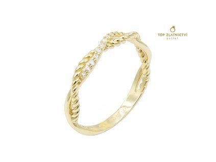 Zlatý prsten 1.85g