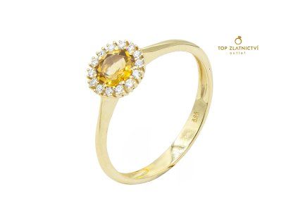 Zlatý prsten 1.69g