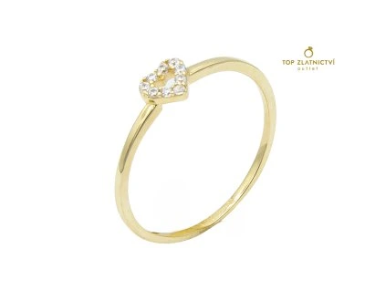 Zlatý prsten 0.85g