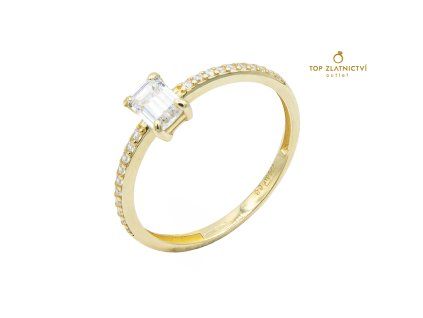 Zlatý prsten 1.61g