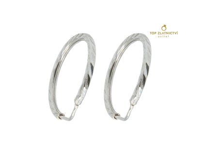 Zlaté náušnice 1.28g