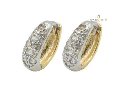 Zlaté náušnice 2.87g