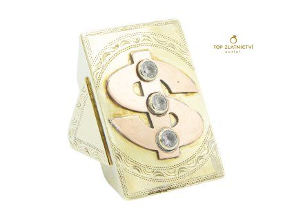 Zlatý prsten 18.98g