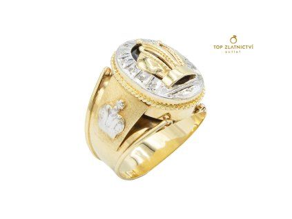 Zlatý prsten 13.60g