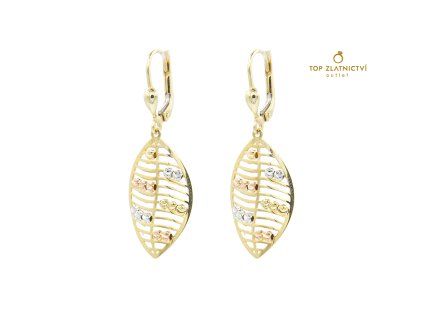 Zlaté náušnice 2.70g