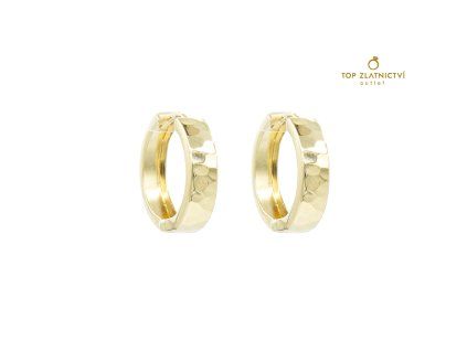 Zlaté náušnice 1.76g