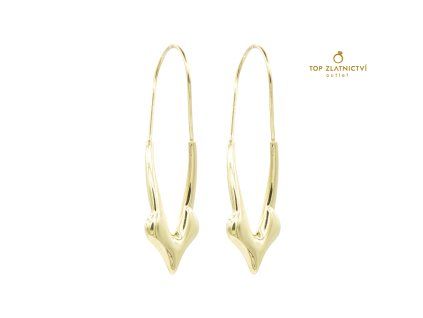 Zlaté náušnice 2.73g