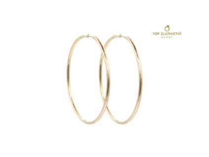 Zlaté náušnice 3.08g