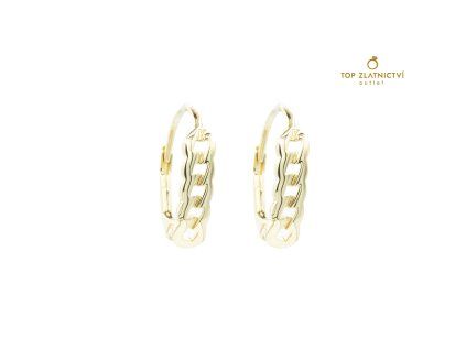 Zlaté náušnice 2.11g