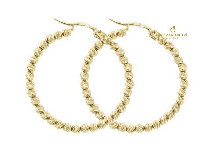 Zlaté náušnice 3.83g