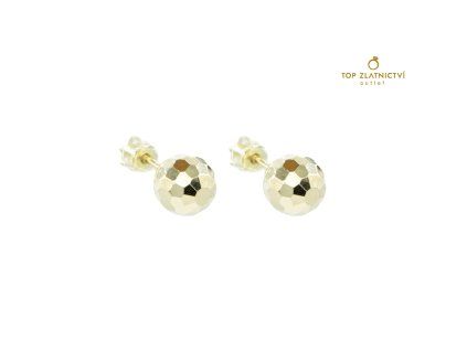 Zlaté náušnice 1.62g
