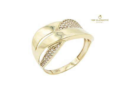 Zlatý prsten 2.91g