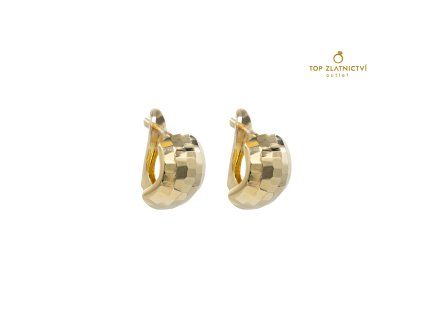 Zlaté náušnice 1.53g