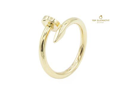 Zlatý prsten 1.71g