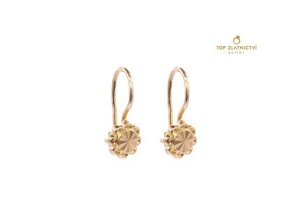 Zlaté náušnice 2.71g
