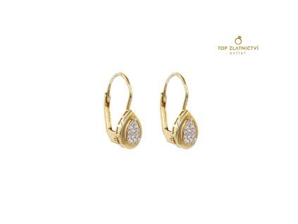 Zlaté náušnice 2.09g