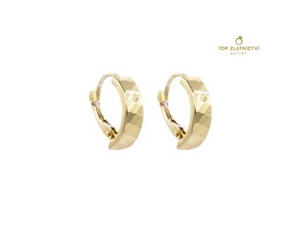 Zlaté náušnice 1.34g