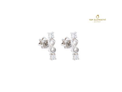 Zlaté náušnice 1.18g