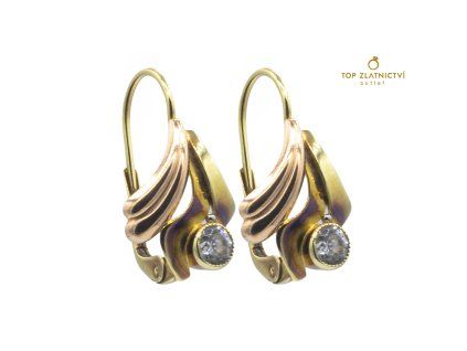 Zlaté náušnice 2.47g