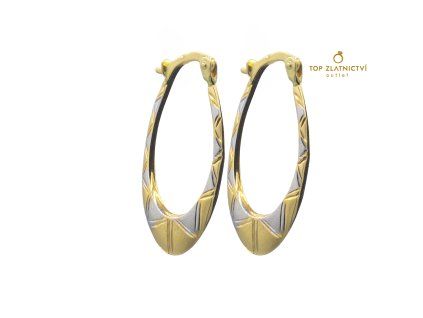 Zlaté náušnice 1.45g