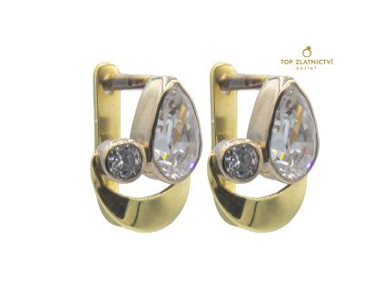Zlaté náušnice 3.41g