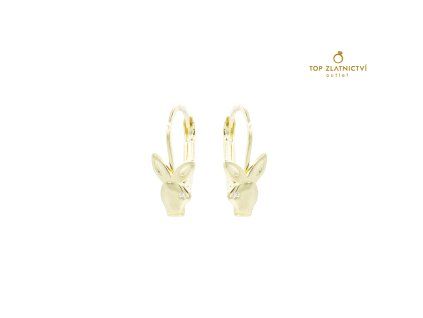 Zlaté náušnice 1.61g