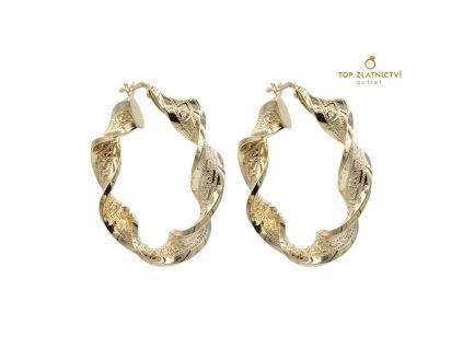 Zlaté náušnice 5.66g