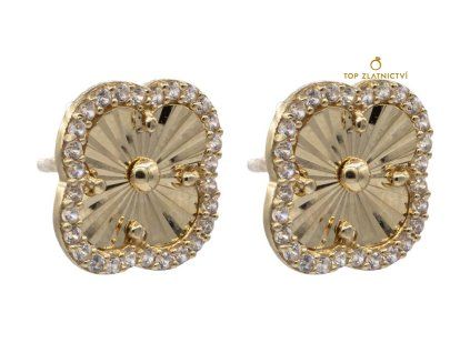 Zlaté náušnice 2.38g