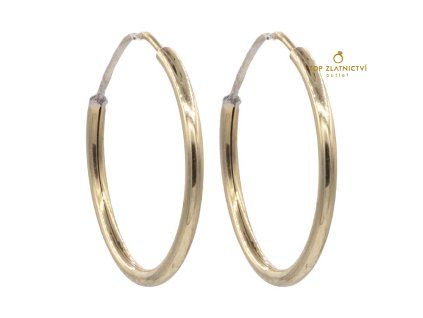 Zlaté náušnice 0.49g
