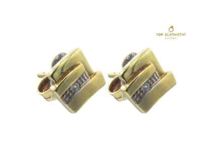 Zlaté náušnice 2.10g