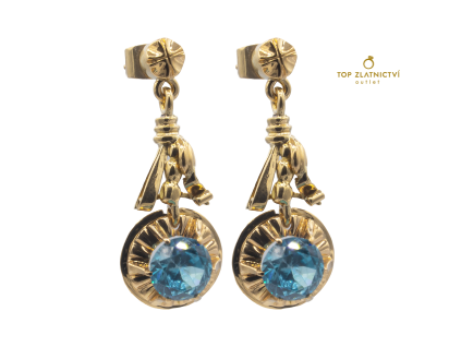 Zlaté náušnice 8.44g